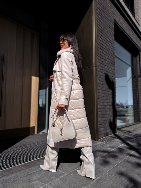 Coat "KOMBINĀCIJA HK30" - LIGHT BEIGE